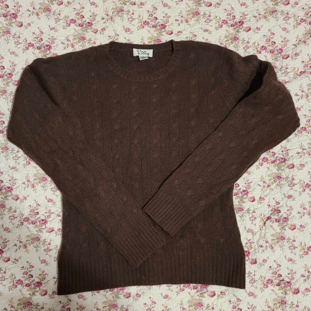 White Label Lilly Pulitzer Cashmere Sweater